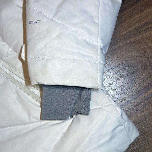 Columbia Lay D Down Jacket Women’s Medium White WL4047-494 Hooded Puffer Coat - Picture 7 of 16
